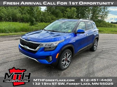 Used 2021 Kia Seltos SX w/ SX Sunroof Package AWD/4WD image 4