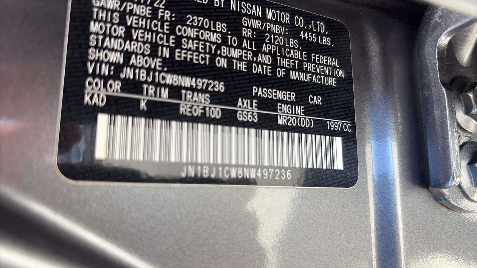 Used 2022 Nissan Rogue Sport SL AWD/4WD image 14