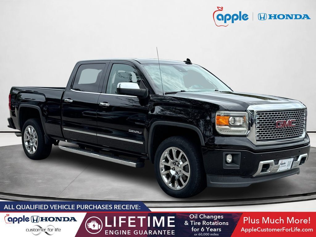 Used 2015 GMC Sierra 1500 Denali w/ Driver Alert Package AWD/4WD image 1