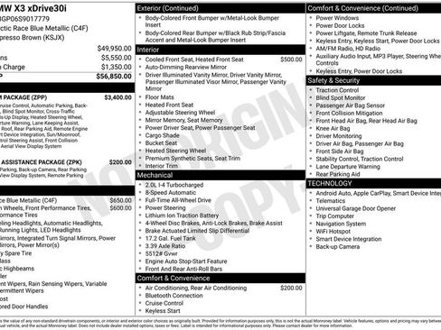 Certified 2025 BMW X3 xDrive30i w/ Premium Package image 5