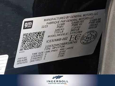 Used 2024 GMC Yukon XL AT4 image 30