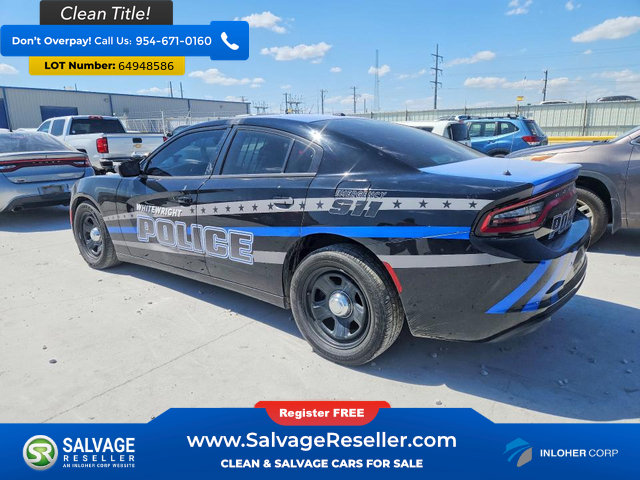 Used 2019 Dodge Charger Police w/ Fleet Safety Group RWD image 3