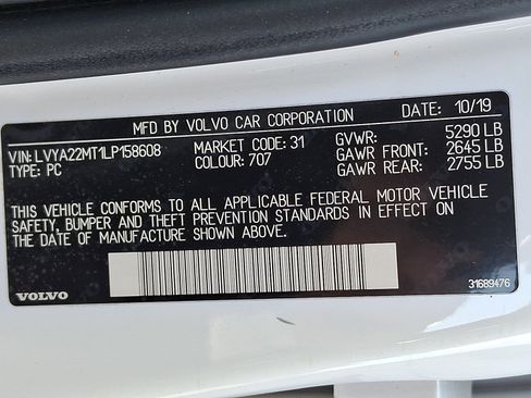 Used 2020 Volvo S90 T6 R-Design AWD/4WD image 28