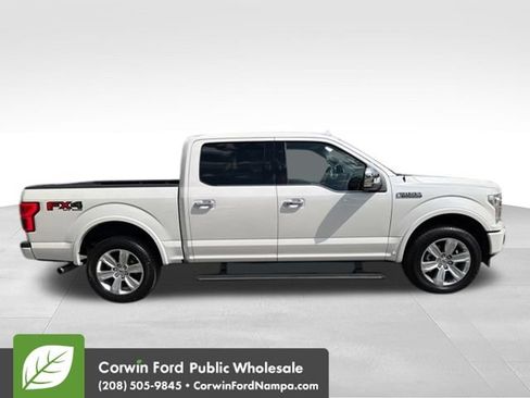 Used 2018 Ford F150 Platinum w/ Technology Package AWD/4WD image 4