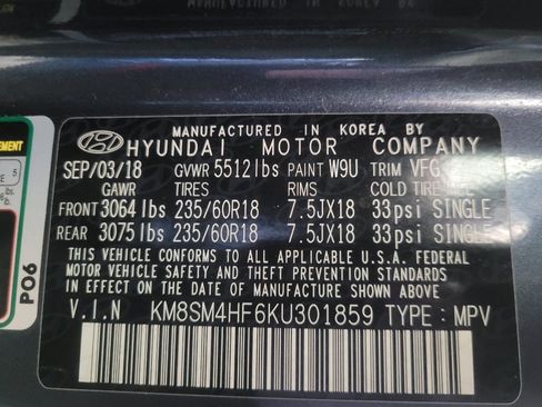 Used 2019 Hyundai Santa Fe XL SE FWD image 33