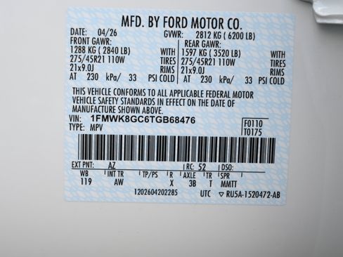 New 2026 Ford Explorer ST w/ Sun And Sound Package AWD/4WD image 41