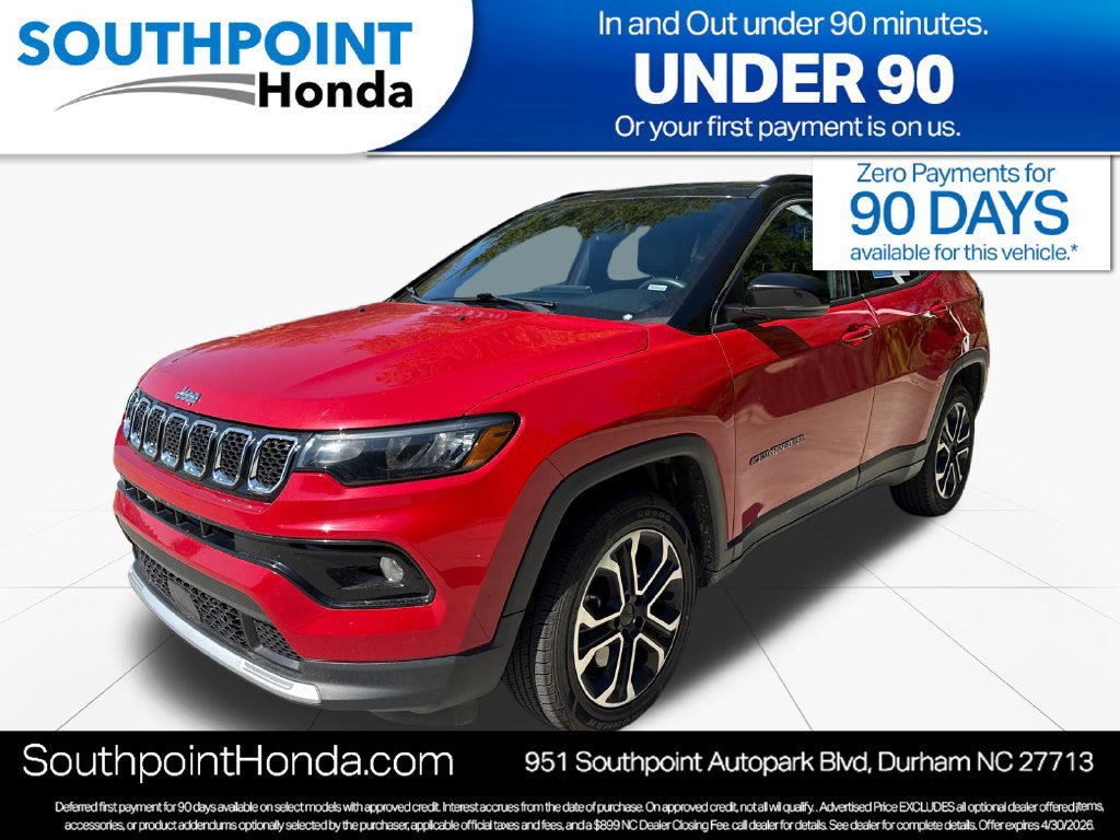 Used 2024 Jeep Compass Limited AWD/4WD image 3