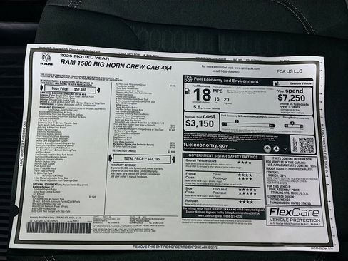 New 2026 RAM 1500 Big Horn w/ Night Edition image 21