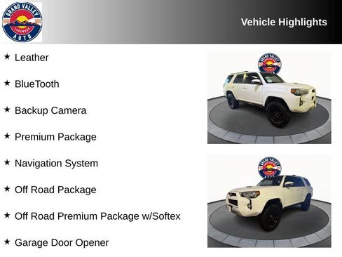 Used 2018 Toyota 4Runner TRD Off-Road Premium AWD/4WD image 2