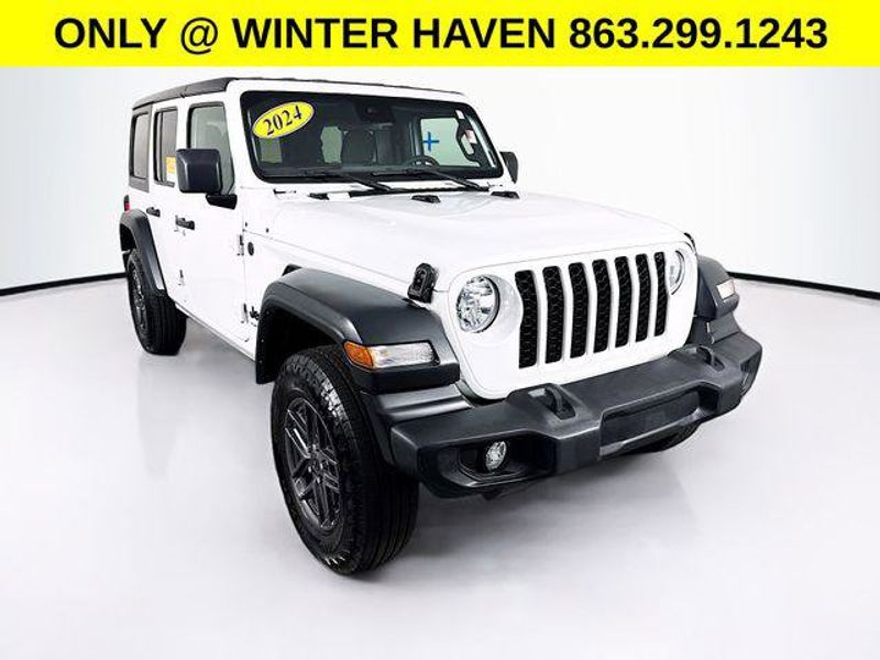 Certified 2024 Jeep Wrangler Unlimited Sport image 1