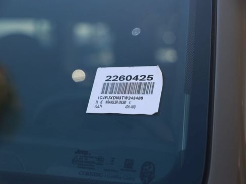 New 2026 Jeep Wrangler Unlimited Sport AWD/4WD image 38