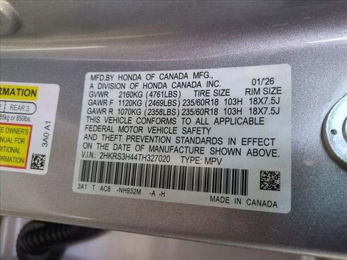 New 2026 Honda CR-V EX image 17