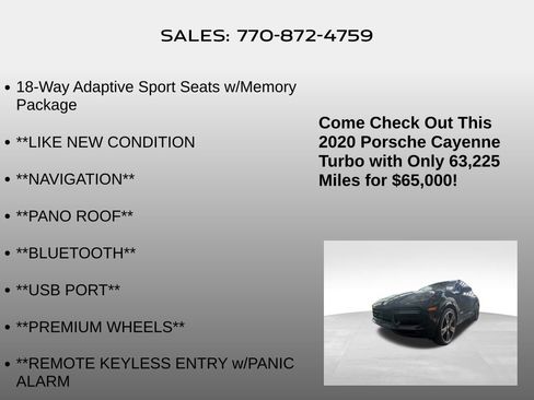 Used 2020 Porsche Cayenne Turbo image 5