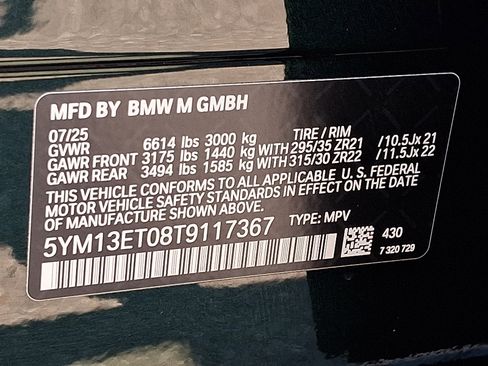 Used 2026 BMW X5 M Competition w/ Executive Package AWD/4WD image 32