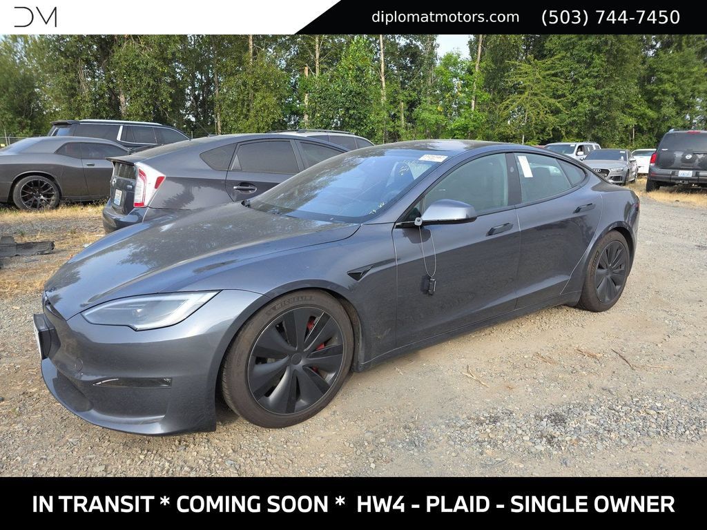 Used 2023 Tesla Model S Plaid AWD/4WD image 1