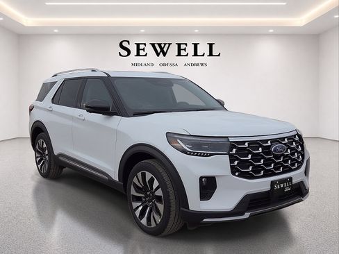 New 2026 Ford Explorer Platinum w/ LUX Leather Package AWD/4WD image 2