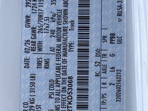 New 2026 Ford F150 XL w/ Equipment Group 103A High image 13