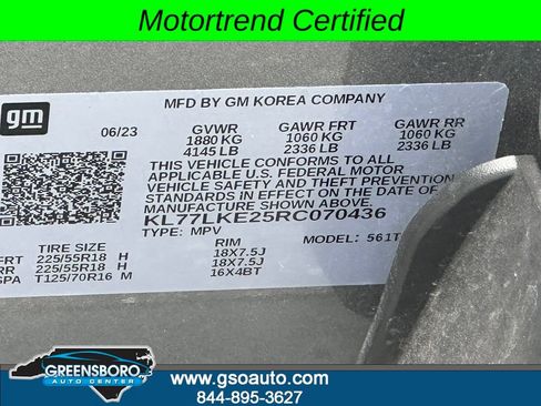 Used 2024 Chevrolet Trax ACTIV w/ Sunroof Package FWD image 45
