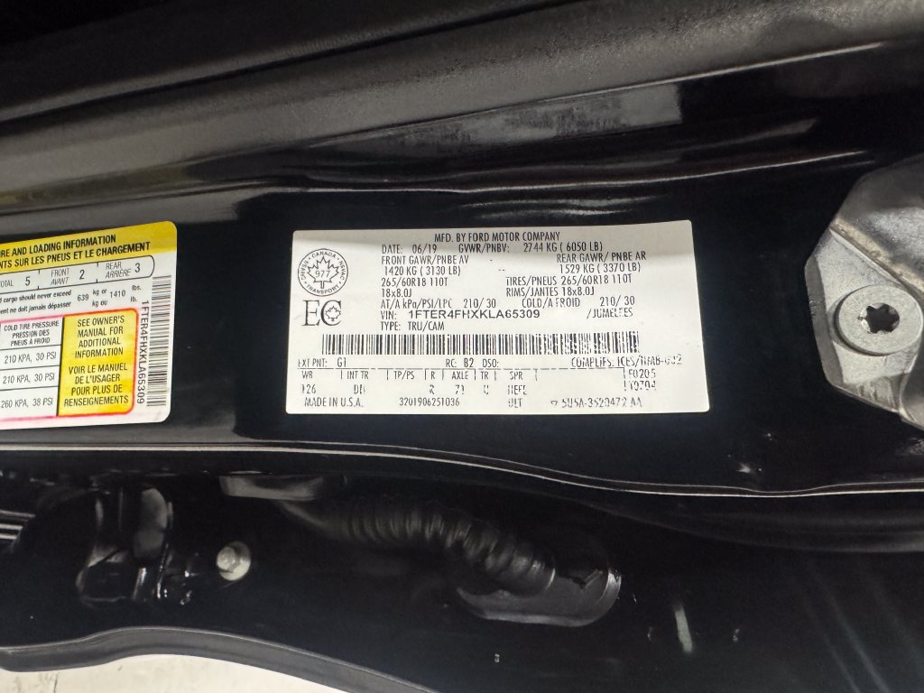 Used 2019 Ford Ranger Lariat w/ Equipment Group 501A Mid AWD/4WD image 41