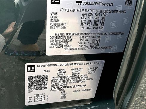 New 2026 Chevrolet Silverado 1500 LT Trail Boss w/ Safety Package AWD/4WD image 17