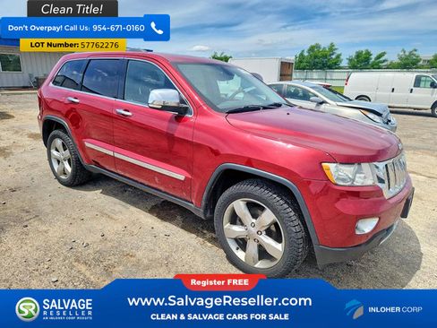 Used 2012 Jeep Grand Cherokee Overland w/ Mopar Chrome Edition Group AWD/4WD image 5