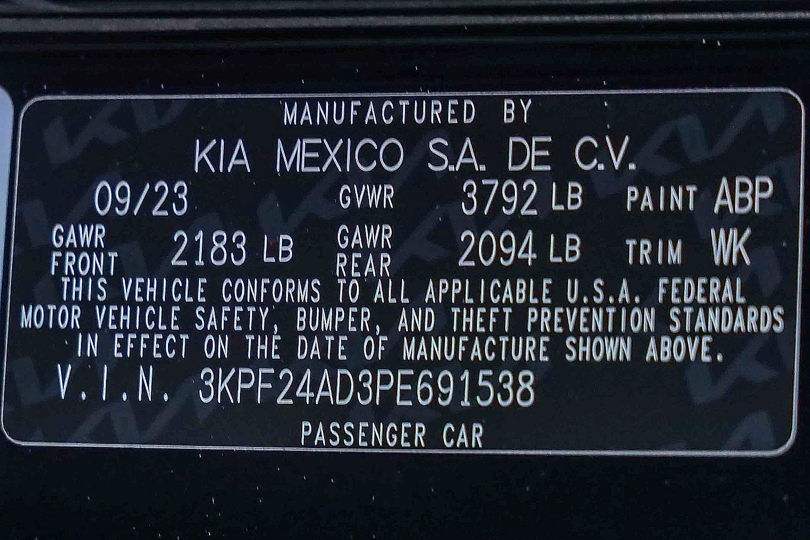 Certified 2023 Kia Forte LXS FWD image 30
