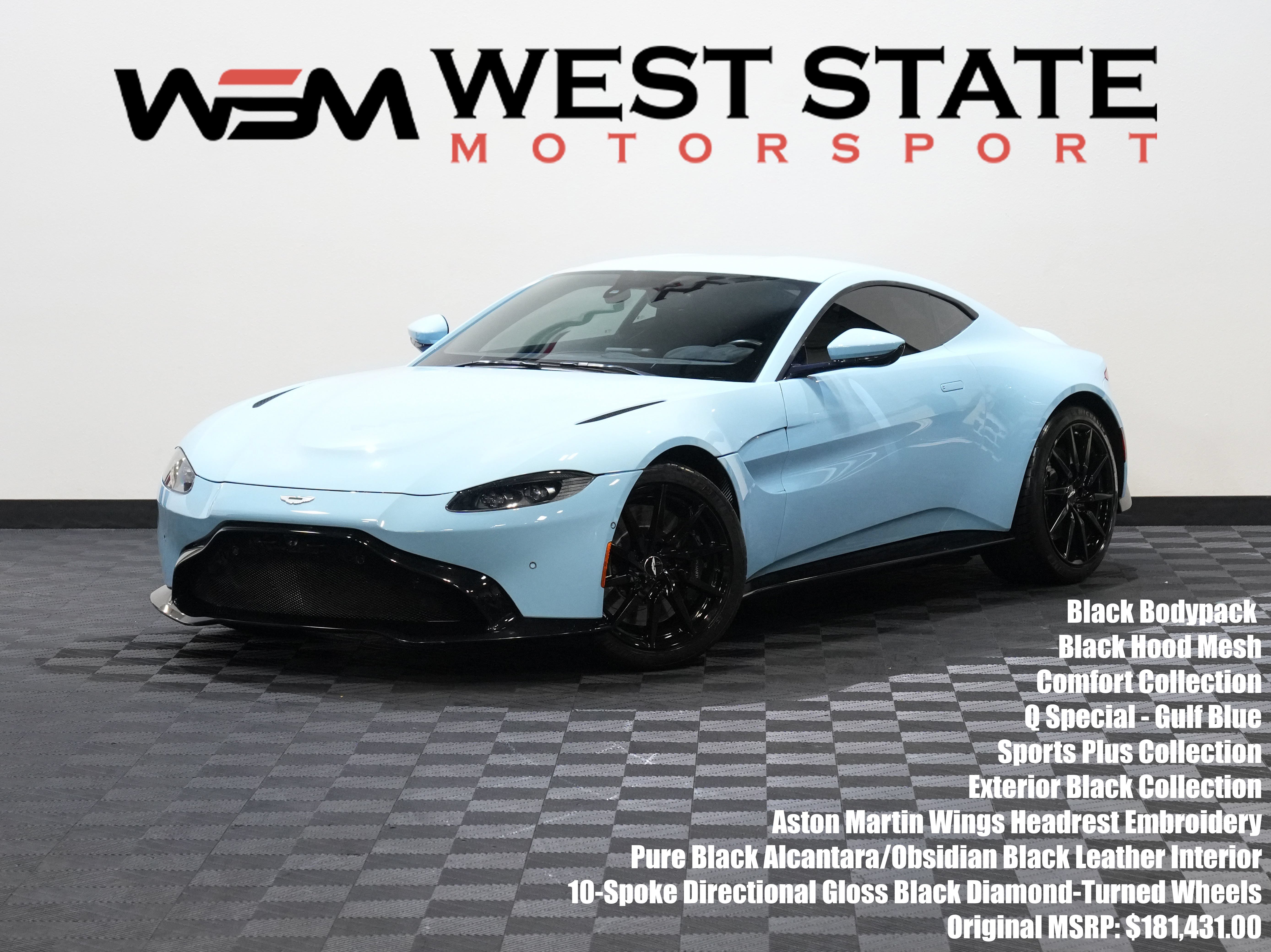 Used 2020 Aston Martin V8 Vantage Coupe RWD image 1