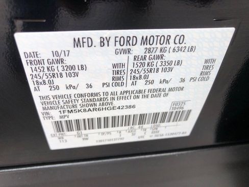 Used 2017 Ford Explorer 4WD Police Interceptor image 35