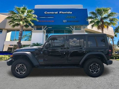 Certified 2022 Jeep Wrangler Unlimited Rubicon 4xe w/ Steel Bumper Group AWD/4WD image 8