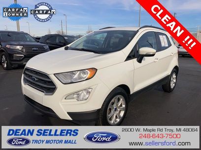 Used 2019 Ford EcoSport SE w/ Interior Protection Package