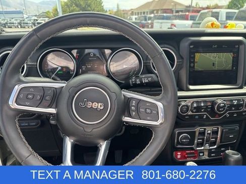 Used 2023 Jeep Wrangler Unlimited Rubicon 4xe w/ Steel Bumper Group image 14