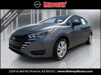 New 2025 Nissan Versa S w/ Trunk Package