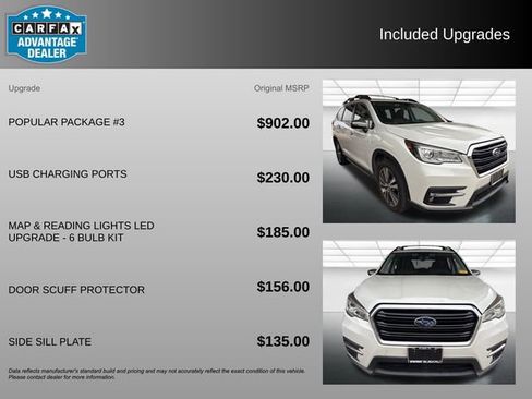 Used 2020 Subaru Ascent Touring w/ Popular Package #3 image 3