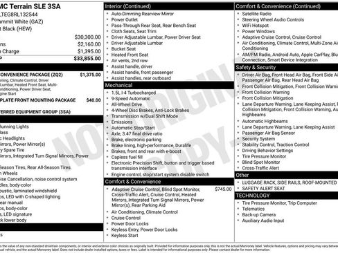 Used 2024 GMC Terrain SLE w/ Driver Convenience Package AWD/4WD image 37