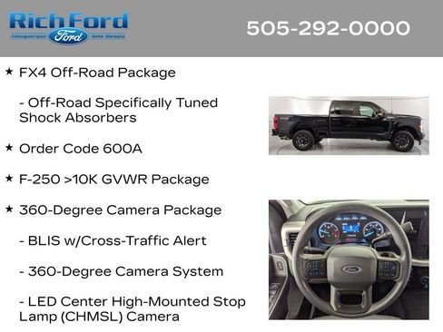 Certified 2024 Ford F250 XL w/ STX Appearance Package AWD/4WD image 36