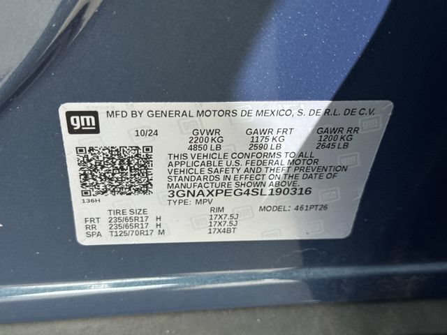 Certified 2025 Chevrolet Equinox LT AWD/4WD image 33