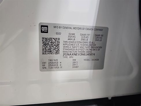 Certified 2022 Chevrolet Equinox Premier image 43