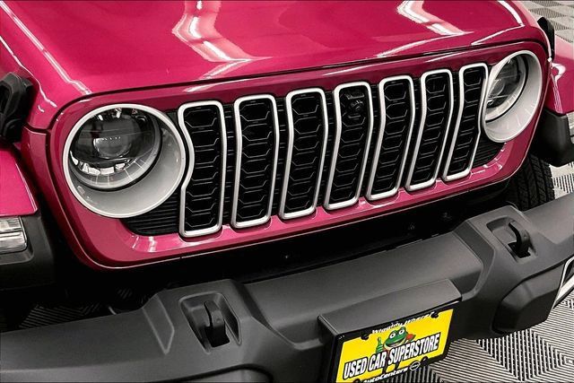 Used 2024 Jeep Wrangler Unlimited Sahara w/ Technology Group AWD/4WD image 32