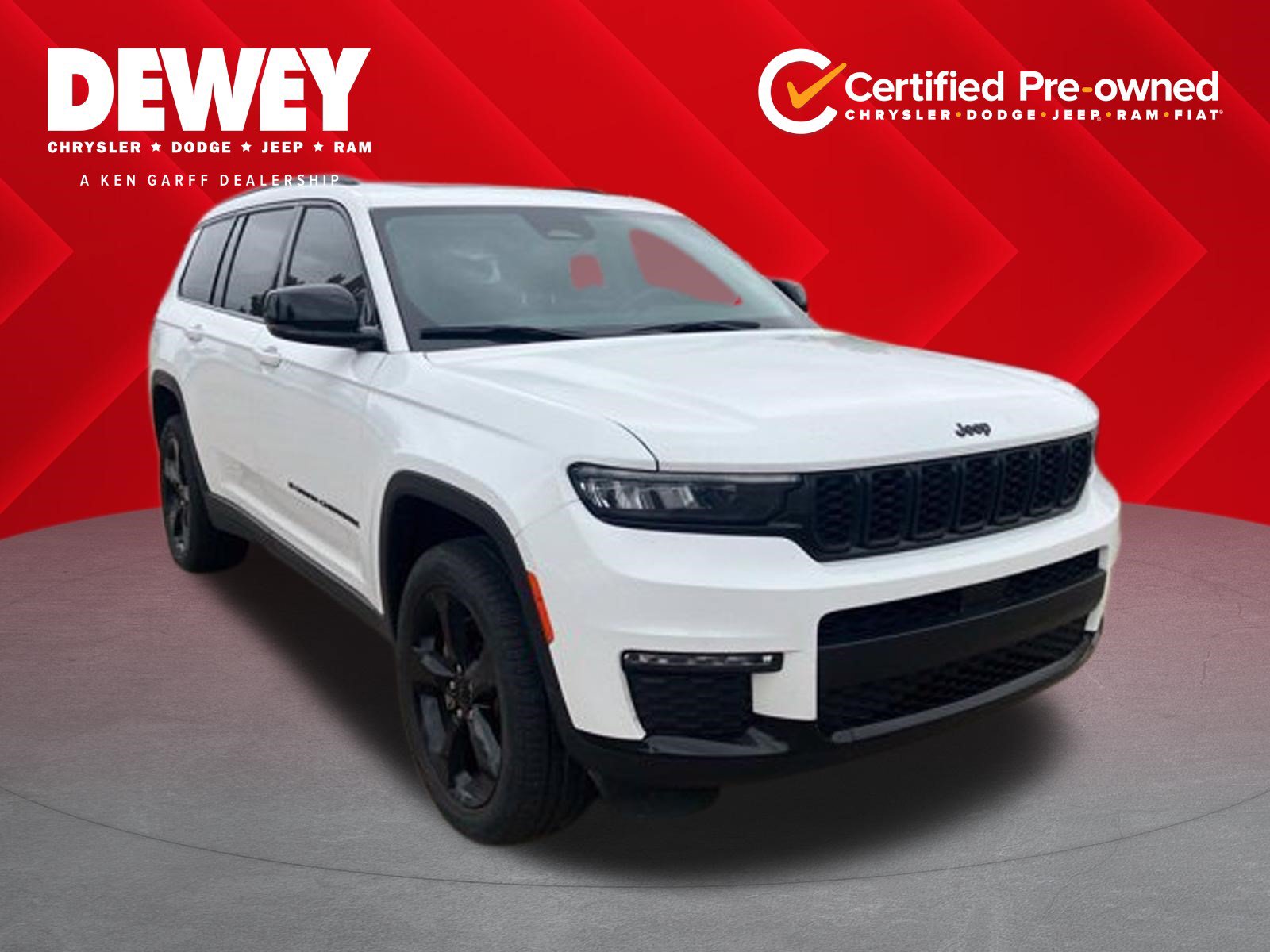Used 2023 Jeep Grand Cherokee L Limited w/ Black Appearance Package AWD/4WD image 1