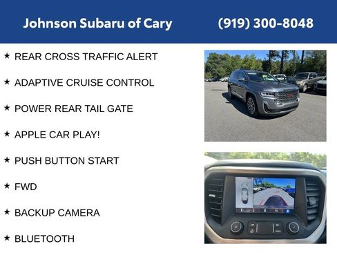 Used 2021 GMC Acadia Denali w/ Denali Technology Package FWD image 12