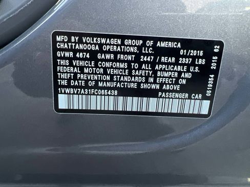 Used 2015 Volkswagen Passat TDI SE image 23