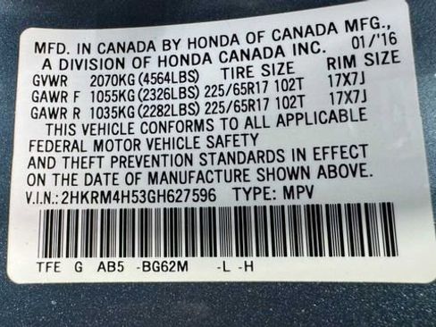 Used 2016 Honda CR-V EX image 36