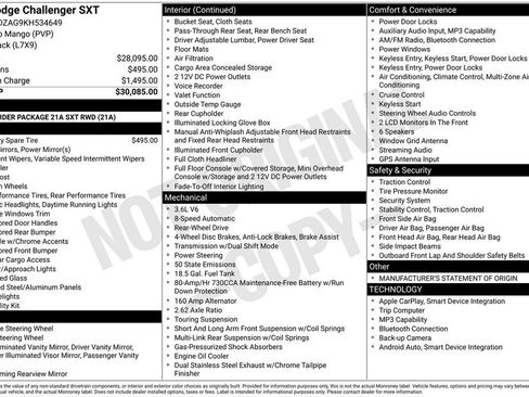 Used 2019 Dodge Challenger SXT RWD image 30