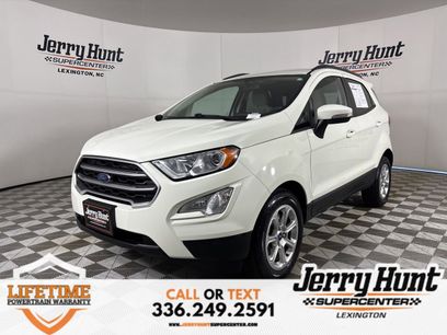 Used 2021 Ford EcoSport SE w/ SE Convenience Package
