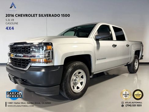 Used 2016 Chevrolet Silverado 1500 W/T w/ WT Convenience Package AWD/4WD image 1