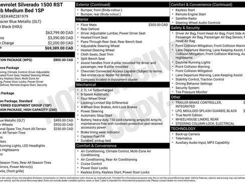 Used 2024 Chevrolet Silverado 1500 RST w/ Protection Package AWD/4WD image 11