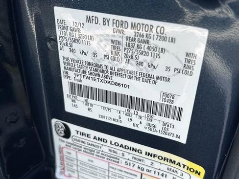 Used 2013 Ford F150 Lariat w/ Luxury Equipment Group image 24