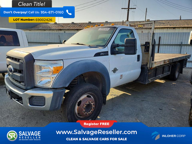Used 2012 Ford F550 2WD Regular Cab Super Duty w/ Payload Upgrade Pkg image 1