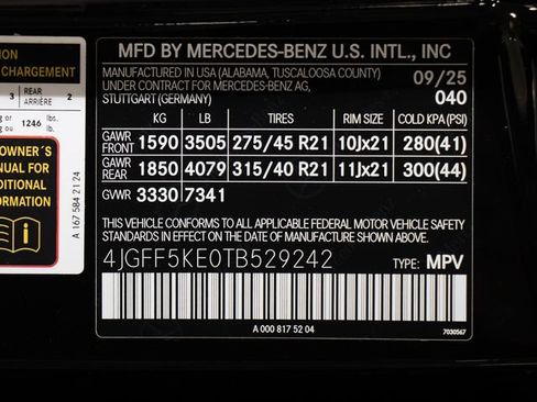 Certified 2026 Mercedes-Benz GLS 450 4MATIC image 24