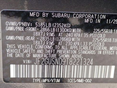 New 2026 Subaru Crosstrek 2.5i Limited image 20